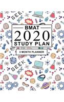 BMAT Study Plan: 3 Month Planner for BMAT preparation. Ideal for tracking progress, creating daily study schedule and Organising BMAT past paper practice - Large (8 