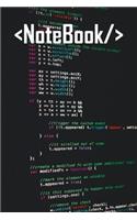 Stylish Coding cover Coding Notebook