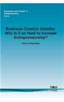 Business Creation Stability