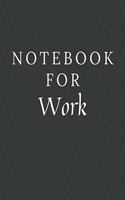 Notebook For Work