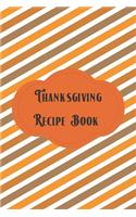 Thanksgiving Recipe Book