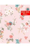 2020-2021 Planner: Pretty Weekly & Monthly Planner with Calendar - Personal Journal Week Planners & Goal Planner Organizer