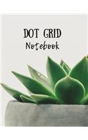 Dot Grid Journal: Cactus Dot Grid Sketchbook - 8.5" x 11" Notebook