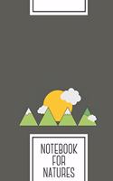 Notebook for Natures