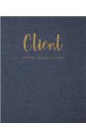 Client Profile Tracker Book