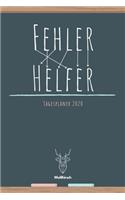 Fehler Helfer - Tagesplaner 2020