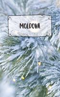 Moldova: Ruled Travel Diary Notebook or Journey Journal - Lined Trip Pocketbook for Men and Women with Lines