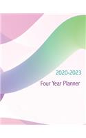 2020-2023 Four Year Planner: Daily Planner Four Year, Agenda Schedule Organizer Logbook and Journal Personal, 48 Months Calendar, 4 Year Appointment, 8.5" x 11", 206 Pages