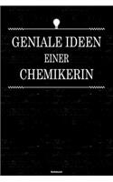 Geniale Ideen einer Chemikerin Notizbuch