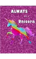 The 2019 Planner: Unicorn 2 Purple(34 Planner)