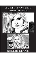 Avril LaVigne Coloring Book: Punk Queen and Bestselling Teenage Rock Artist, Rebellion Spirit and Female Power Inspired Adult Coloring Book(Avril LaVigne Books)