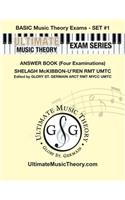 Basic Music Theory Exams Set #1 Answer Book - Ultimate Music Theory Exam Series