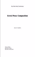 Greek Prose Composition