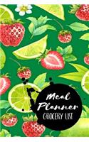 Meal Planner Grocery List: Meal Planner Notebook