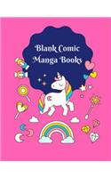 Blank Comic Manga Books