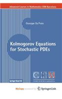Kolmogorov Equations for Stochastic Pdes