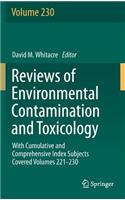 Reviews of Environmental Contamination and Toxicology Volume