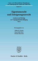 Eigentumsrecht Und Enteignungsunrecht