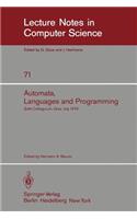 Automata, Languages, and Programming