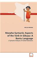 Morpho-Syntactic Aspects of the Verb in Gikuyu: A Bantu Language