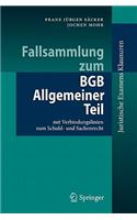 Fallsammlung Zum BGB Allgemeiner Teil