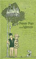 Peter Pan und Wendy (Notizbuch): Notizbuch, Notebook, Vintage, Old Fashion, Klassiker, Edel, Design, Einschreibbuch, Tagebuch, Diary, Notes, Geschenkbuch, Geschenk, Weihnachten, Geb