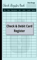Check and Debit Card Register