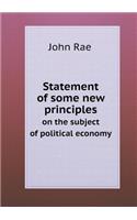 Statement of some new principles on the subject of political economy: (English)