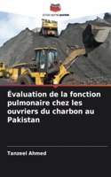 Évaluation de la fonction pulmonaire chez les ouvriers du charbon au Pakistan