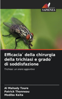 Efficacia ́ della chirurgia della trichiasi e grado ́ di soddisfazione