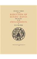 Decimal Tables for the Reduction of Hindu Dates from the Data of the Surya-Siddhanta
