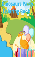 Dinosaurs Party Coloring Book for Kids