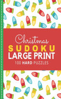 Christmas Sudoku Large Print