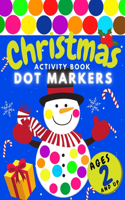 Christmas Dot Markers Activity Book Ages 2 and Up