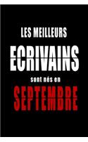 Les Meilleurs Ecrivains sont nés en Septembre carnet de notes