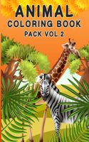 Animal Coloring Book Pack Vol 2