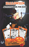 Halloween Activity Book for Kids