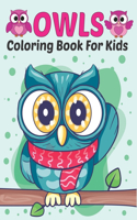 Owls Coloring Book for Kids