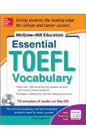 McGraw-Hill Education Essential Vocabulary for the Toefl(r) Test with Audio Disk