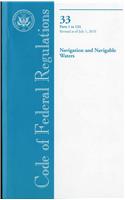 Code of Federal Regulations Title 33 Navigation and Navigable Waters