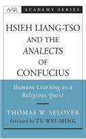 Hsieh Liang-TSO and the Analects of Confucius