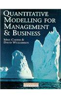 Quantitative Modelling for Management and Business