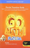 Student Transition Guide Grade 2 2013: (Houghton Mifflin Harcourt Go Math!)