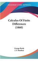 Calculus Of Finite Differences (1860): (English)