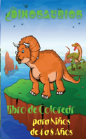 Dinosaurios Libro de Colorear para Niños de 4 a 8 Años