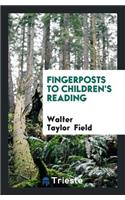 Fingerposts to Children's Reading