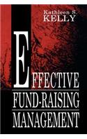 Effective Fund-Raising Management