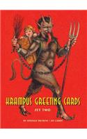 Krampus Greeting Cards Set Two: 20 Assorted Cards in Deluxe Tin