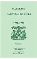 Maryland Calendar of Wills, Volume 7