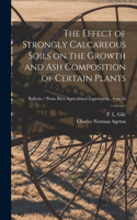 Effect of Strongly Calcareous Soils on the Growth and Ash Composition of Certain Plants; no.16